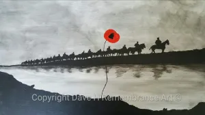 036 Limited Edition Giclée Print - 'Mule Train'