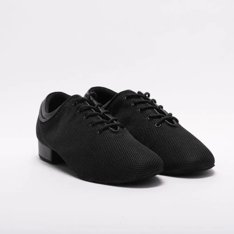 20M102- Men's Unique, Breathable Micro fibre and Leather, Spilt Sole, 1 Inch Standard Heel, Dance Shoe.