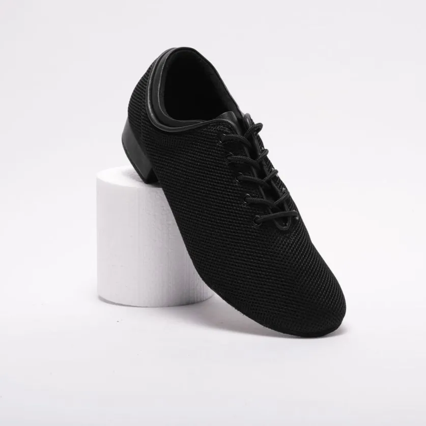 20M102- Men's Unique, Breathable Micro fibre and Leather, Spilt Sole, 1 Inch Standard Heel, Dance Shoe.