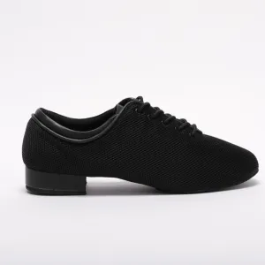 20M102- Men's Unique, Breathable Micro fibre and Leather, Spilt Sole, 1 Inch Standard Heel, Dance Shoe.