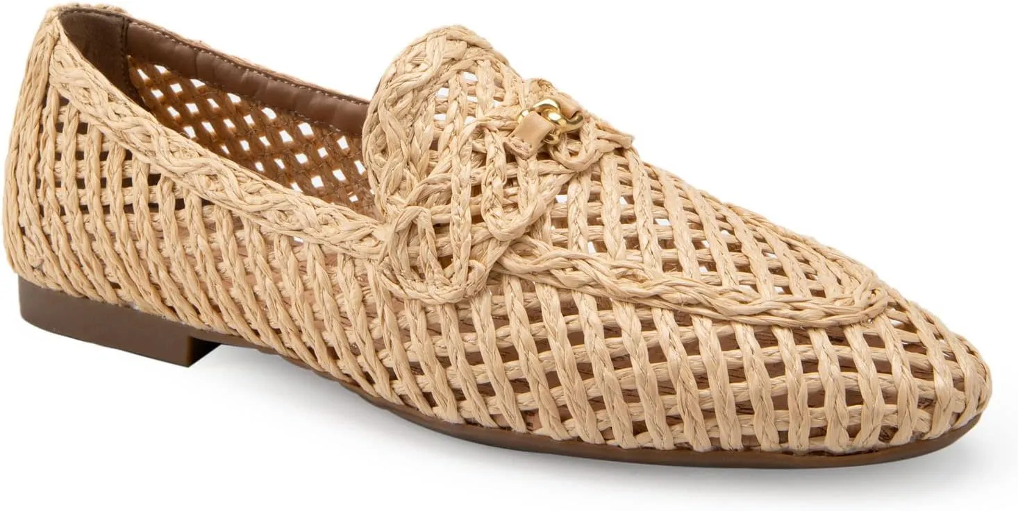 Aerosoles Women's Hour Raffia Loafer