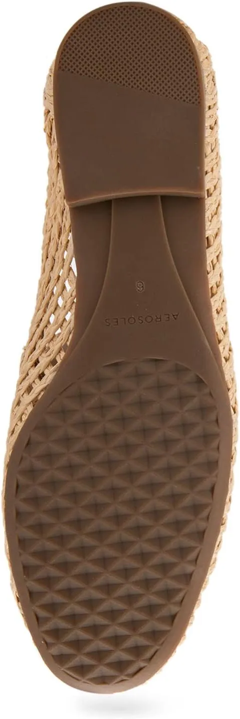 Aerosoles Women's Hour Raffia Loafer