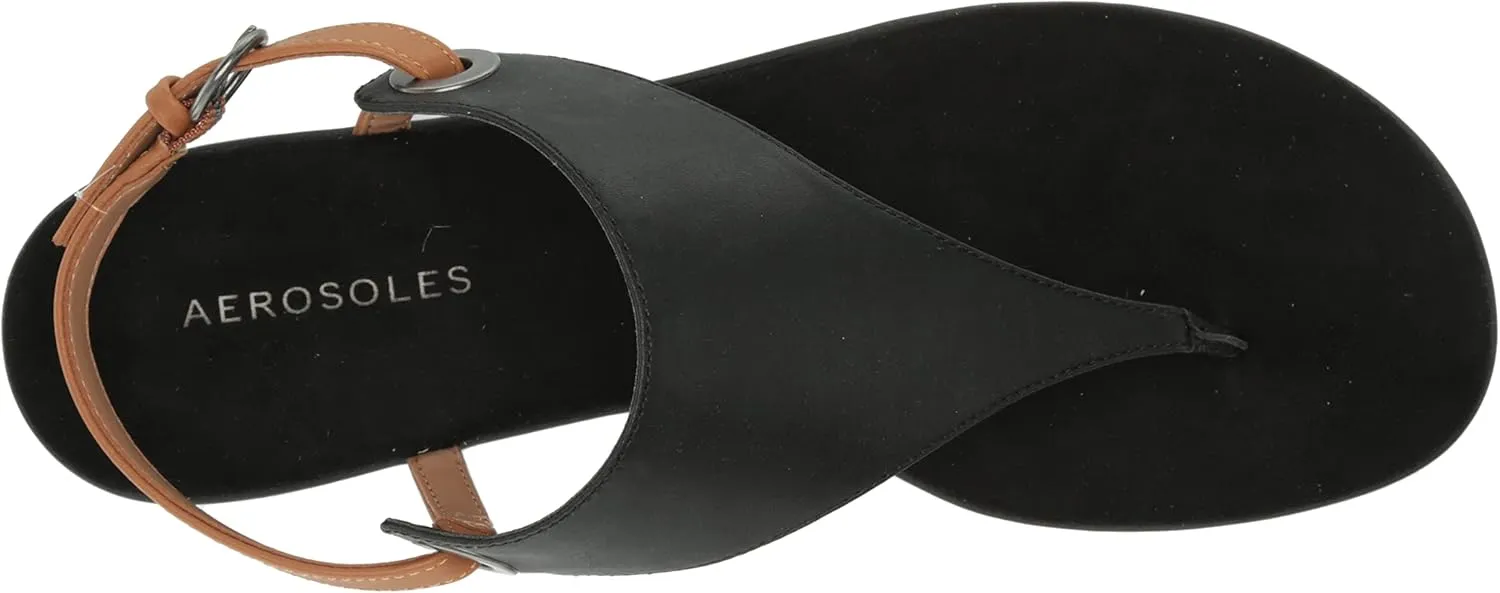 Aerosoles Womens IN CONCHLUSION Flat Sandal