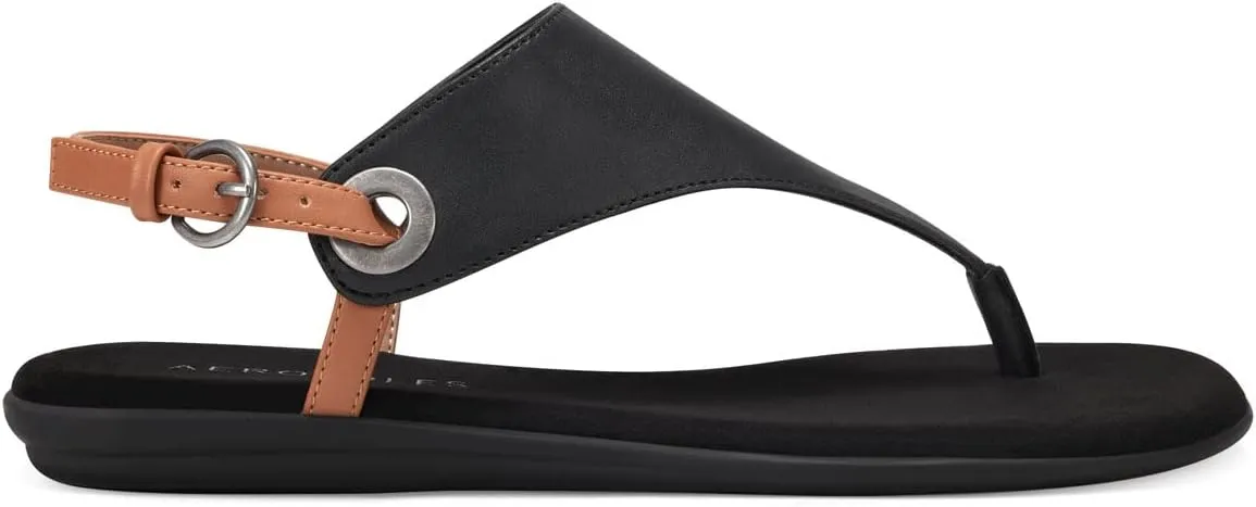 Aerosoles Womens IN CONCHLUSION Flat Sandal