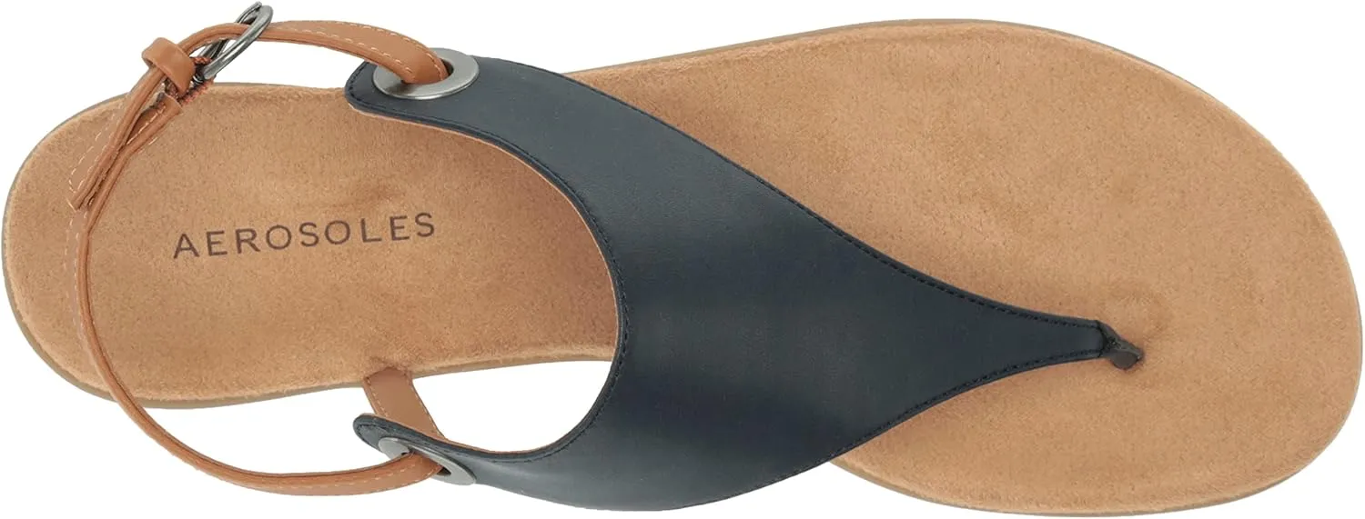 Aerosoles Womens IN CONCHLUSION Flat Sandal