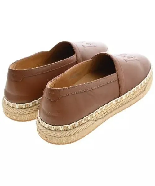 AMIRI - MA Logo-Embroidered Leather-Trimmed Canvas Espadrilles - Brown