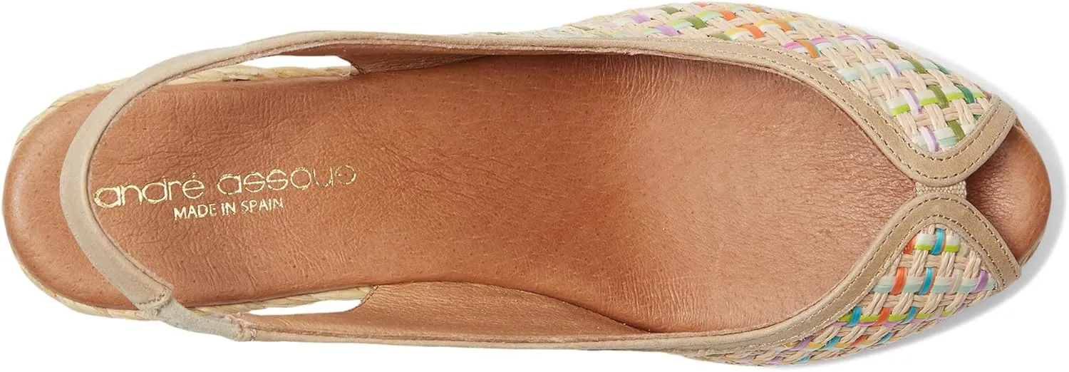 André Assous Women's Audrey Espadrille Wedge Sandal