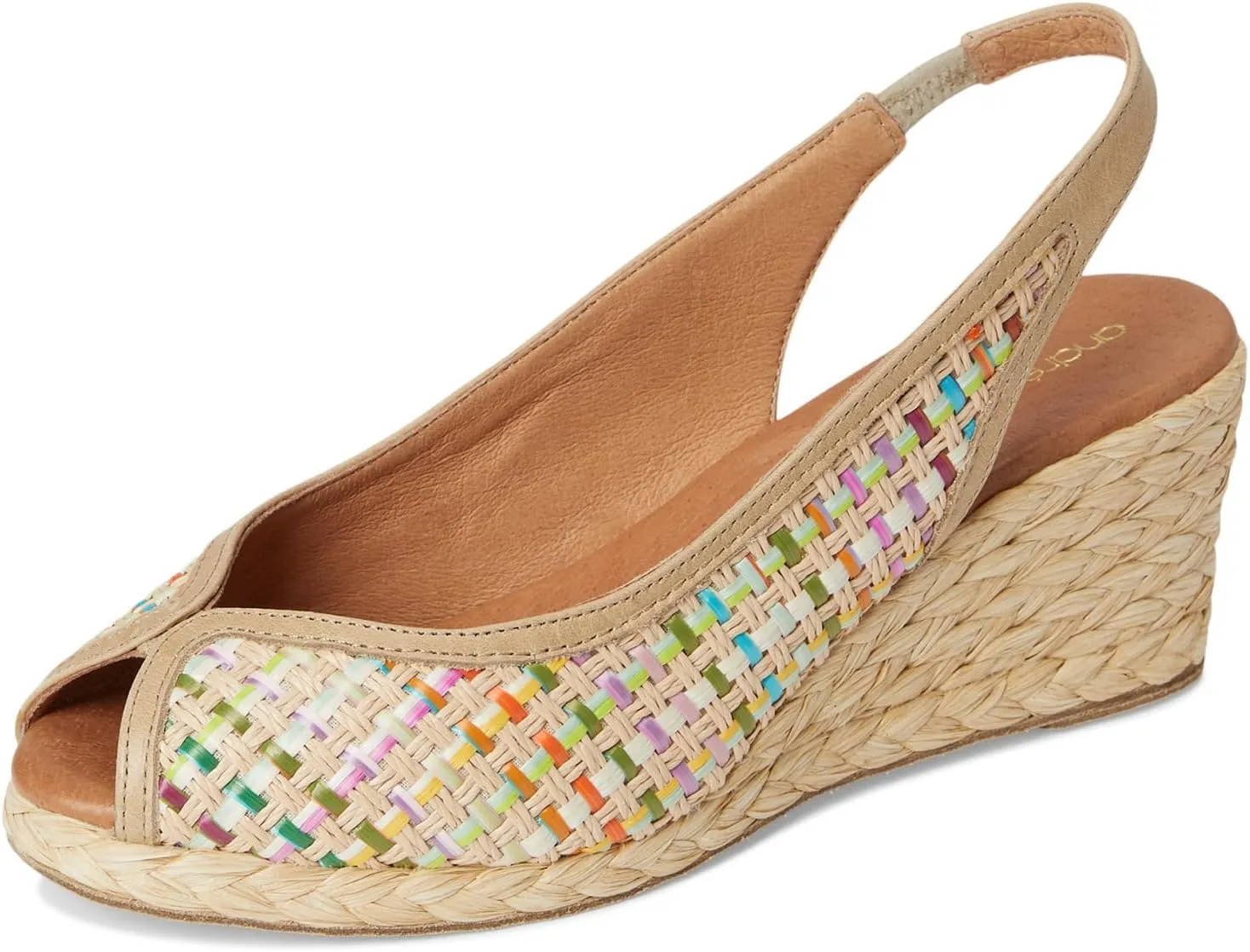 André Assous Women's Audrey Espadrille Wedge Sandal