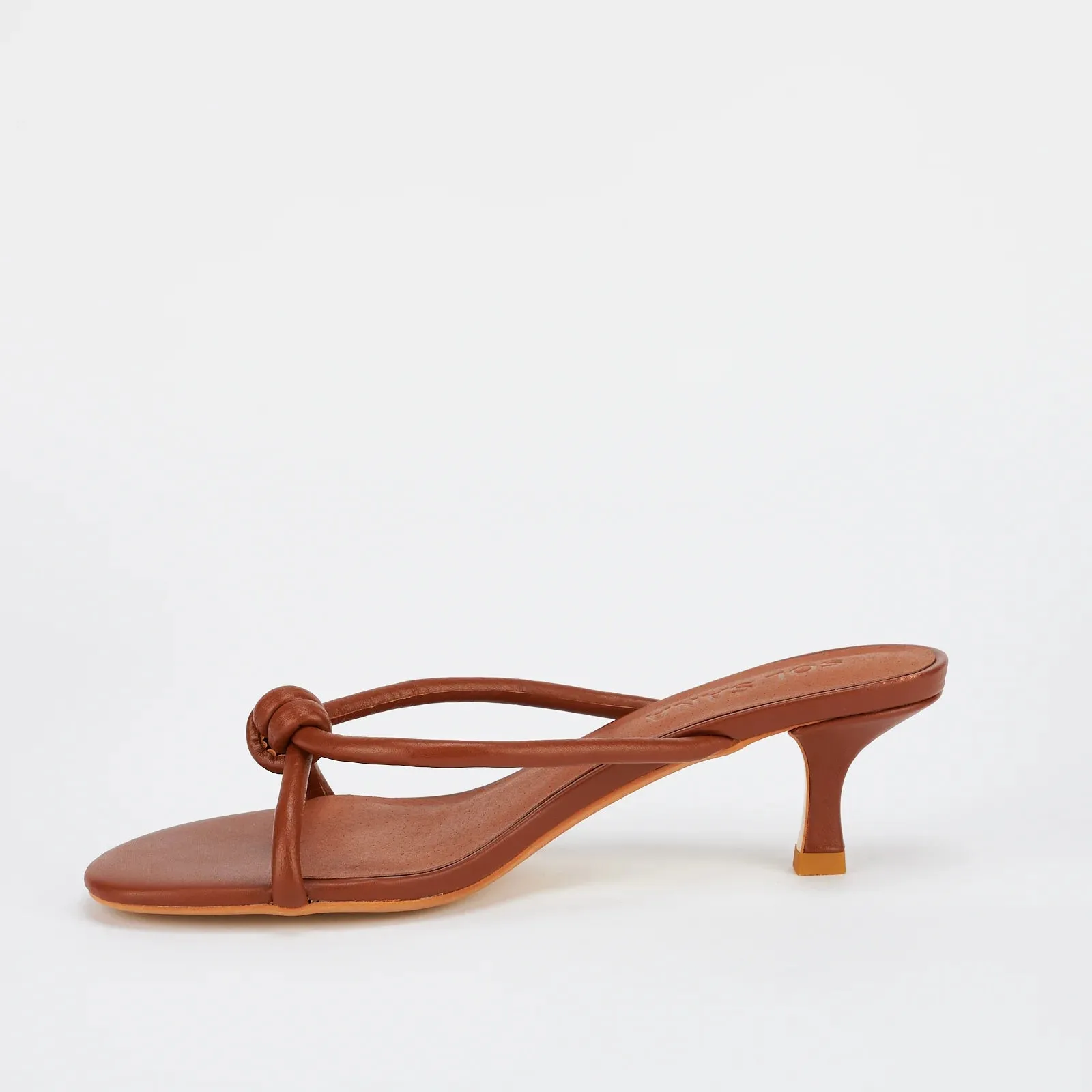 Antibes Mule - Cognac 25% OFF AUTOMATICALLY APPLIED AT CHECKOUT