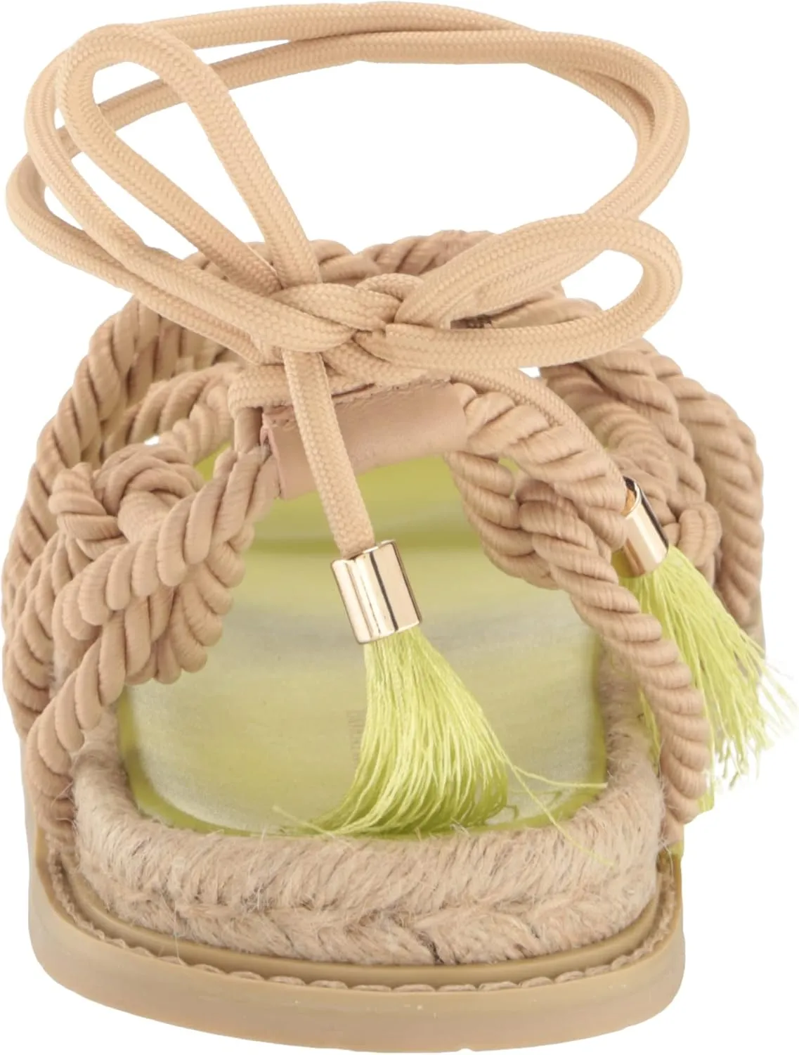 Armani Exchange Women's String Rope Sandals Flat