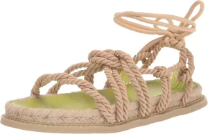 Armani Exchange Women's String Rope Sandals Flat