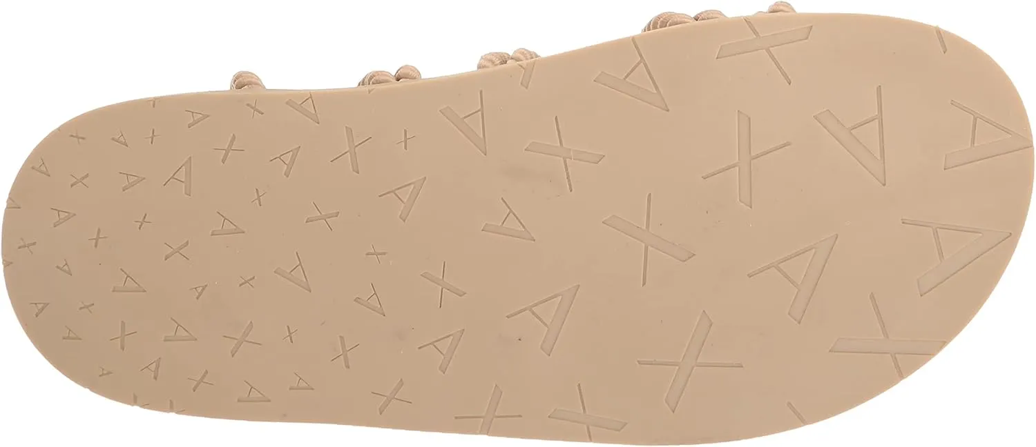 Armani Exchange Women's String Rope Sandals Flat