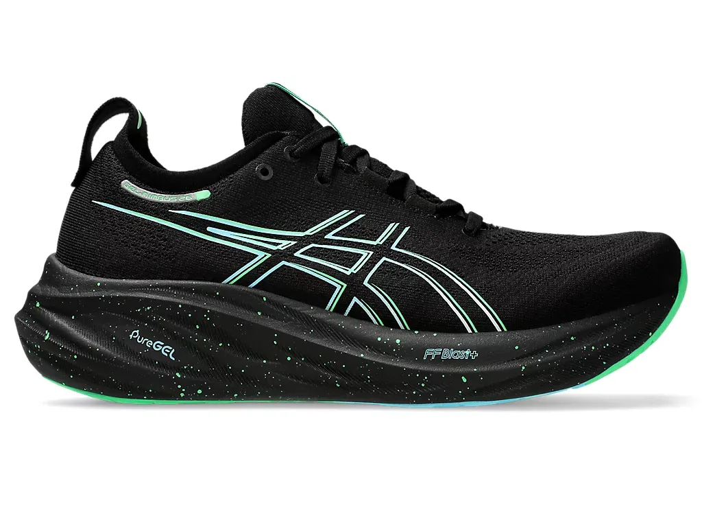 ASICS GEL-Nimbus 26 (Black/Soothing Sea)