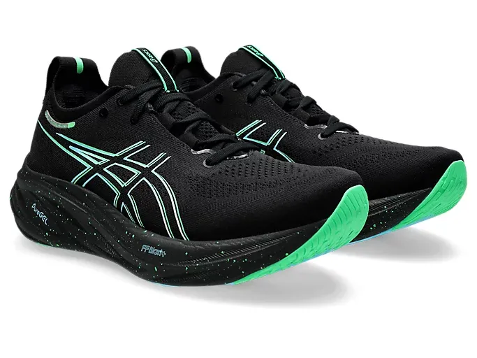 ASICS GEL-Nimbus 26 (Black/Soothing Sea)
