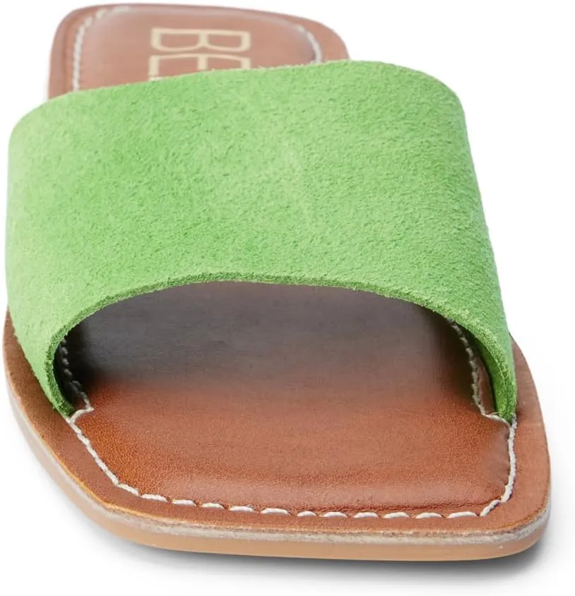 BEACH by Matisse Womens Bali Slide Flat Casual Sandals Casual - Brown