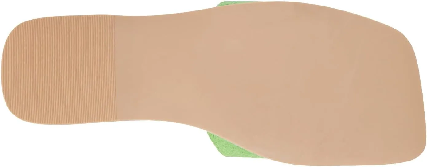BEACH by Matisse Womens Bali Slide Flat Casual Sandals Casual - Brown