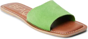 BEACH by Matisse Womens Bali Slide Flat Casual Sandals Casual - Brown