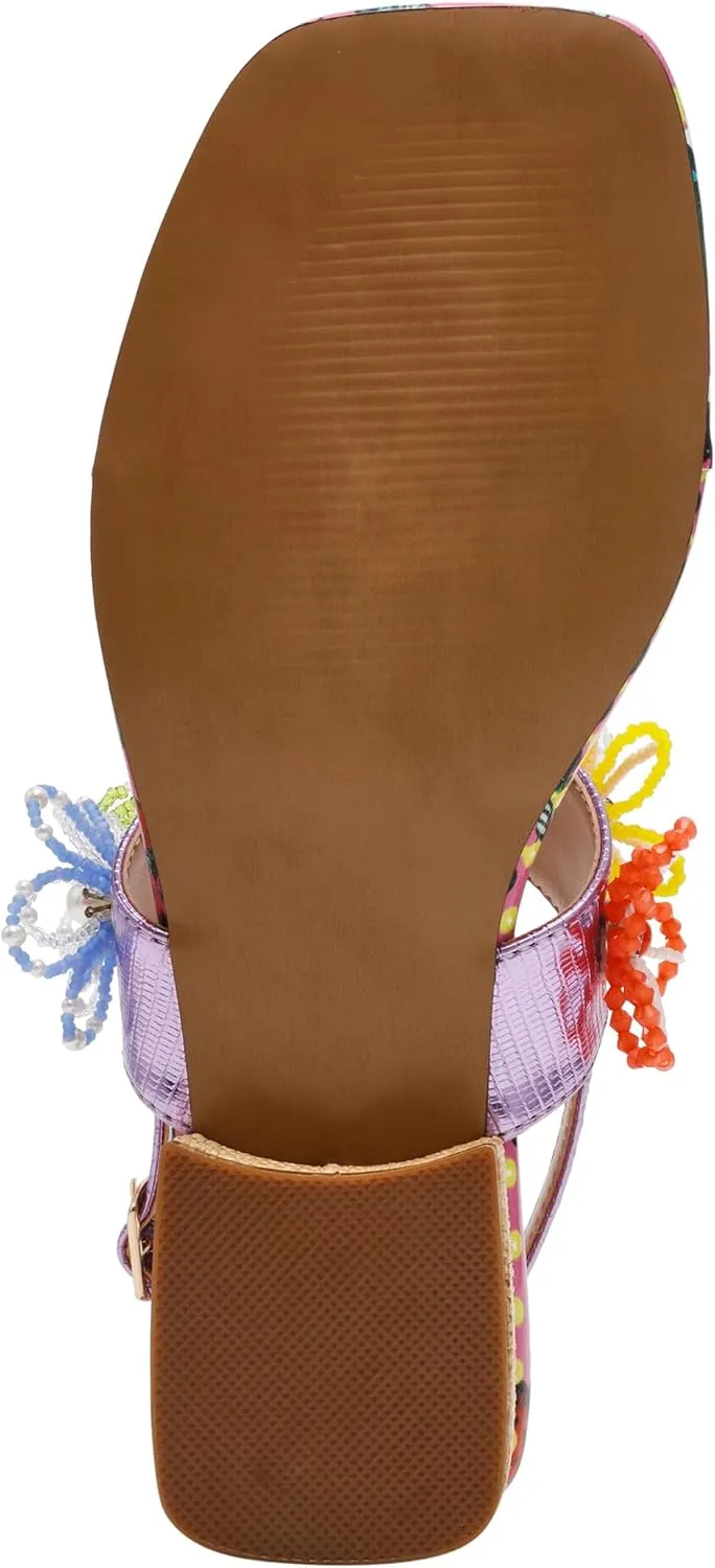 Betsey Johnson Women's Jaydda Flat Sandal