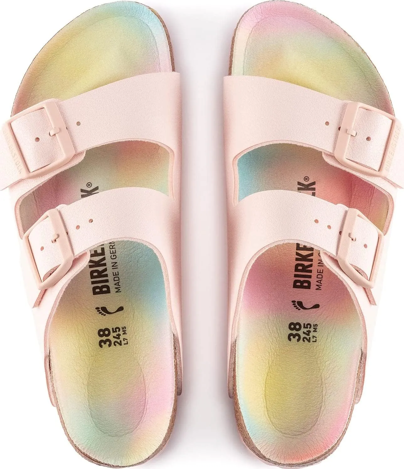 Birkenstock Women's Vegan Arizona V Faded Khki Cv N