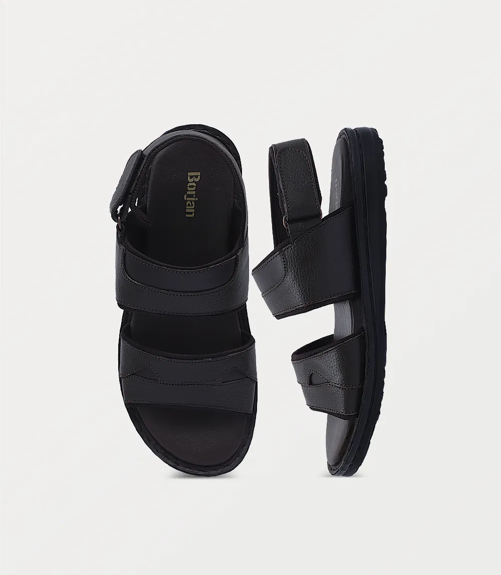 BM6854-ESPRESSO-Men Sandal