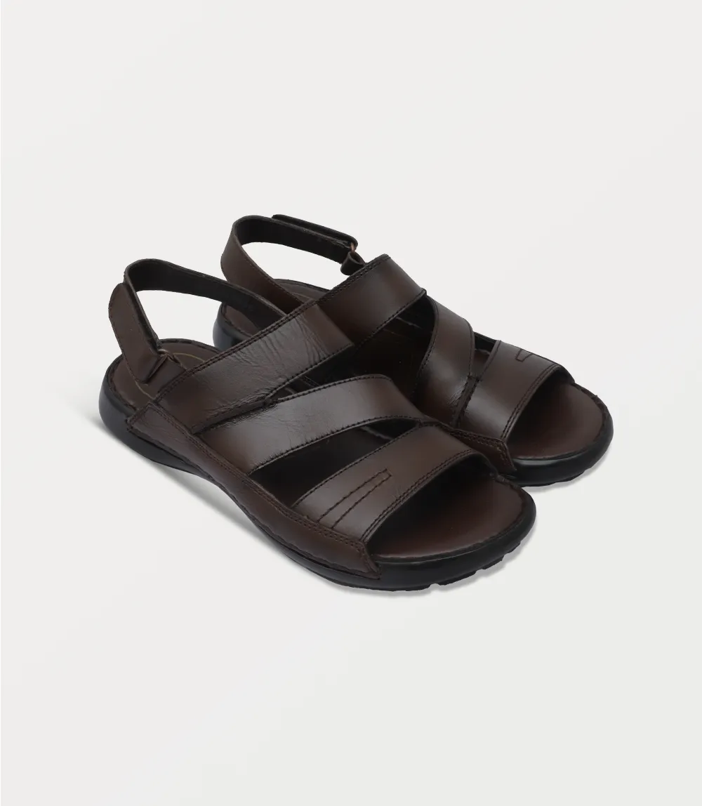 BM6907-BROWN-Men Sandal