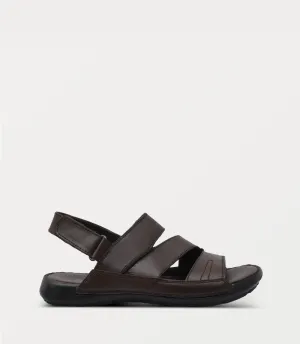 BM6907-BROWN-Men Sandal