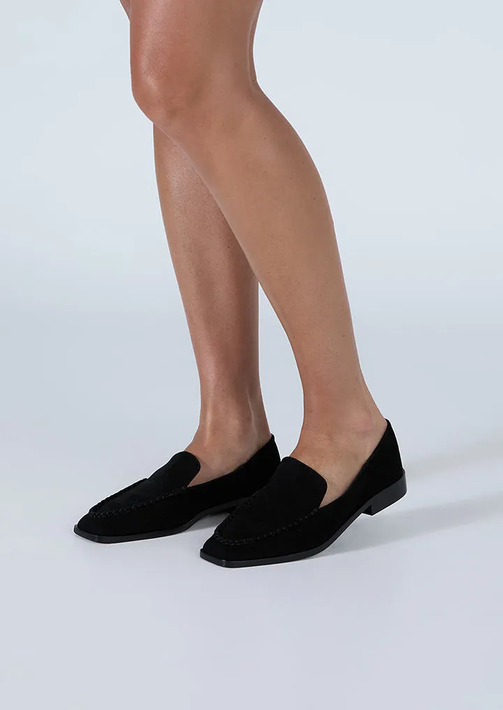 Boston Black Suede