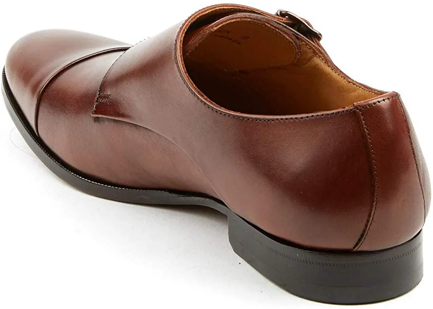 Brandy Of Jack Buckle Shoes The Kings 5-star customer support Strap Monk Casual Secure delivery Leather Dress Pair