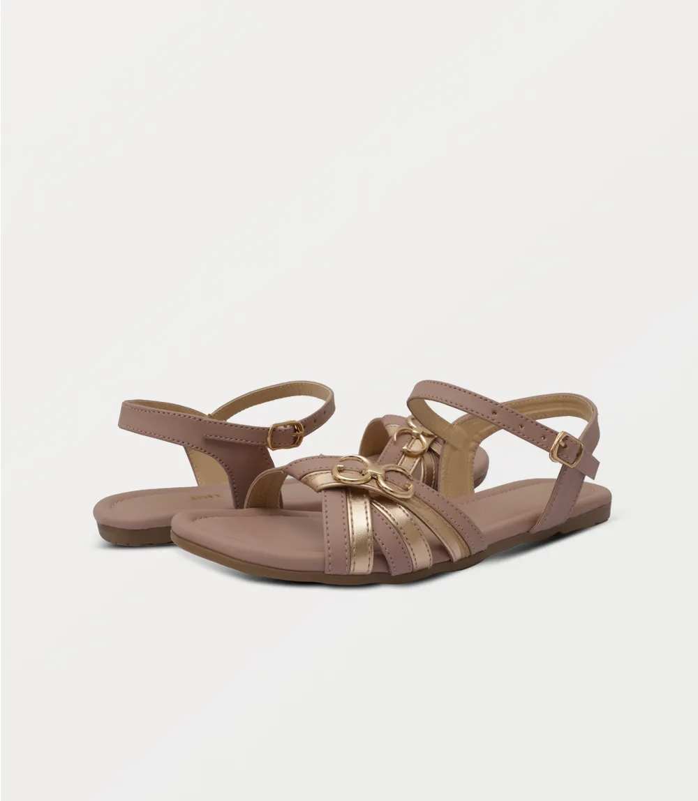 BW10392-PINK-Women Sandal