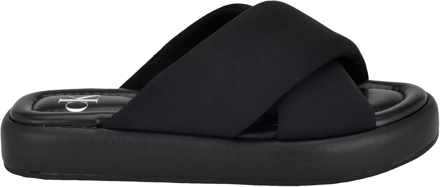 Calvin Klein Women's Evey Flat Sandal