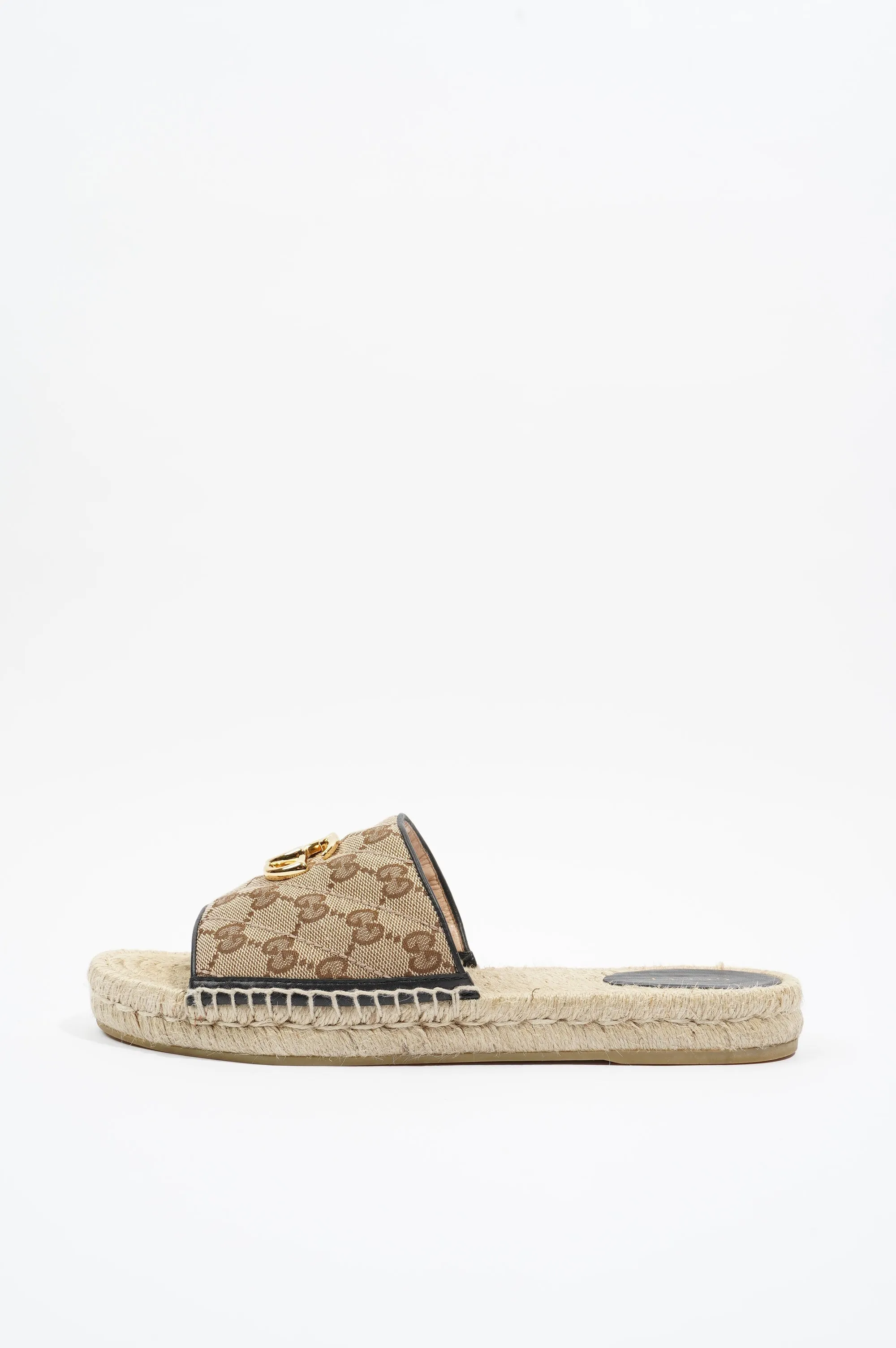 Canvas Quick resolution Gucci Espadrille Womens 41 Matelasse Supreme GG 8 / UK Sandal EU Affordable luxury