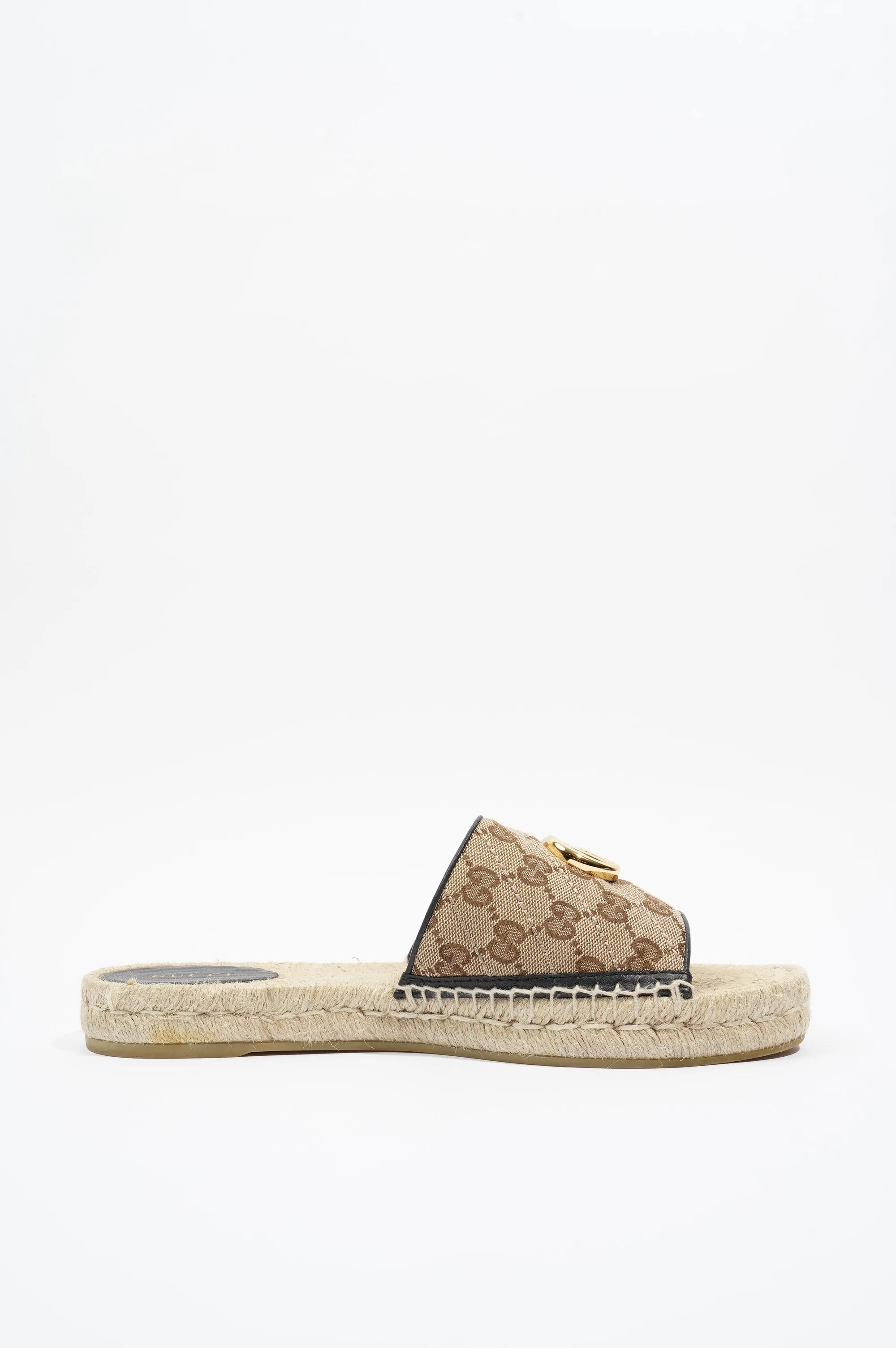 Canvas Quick resolution Gucci Espadrille Womens 41 Matelasse Supreme GG 8 / UK Sandal EU Affordable luxury