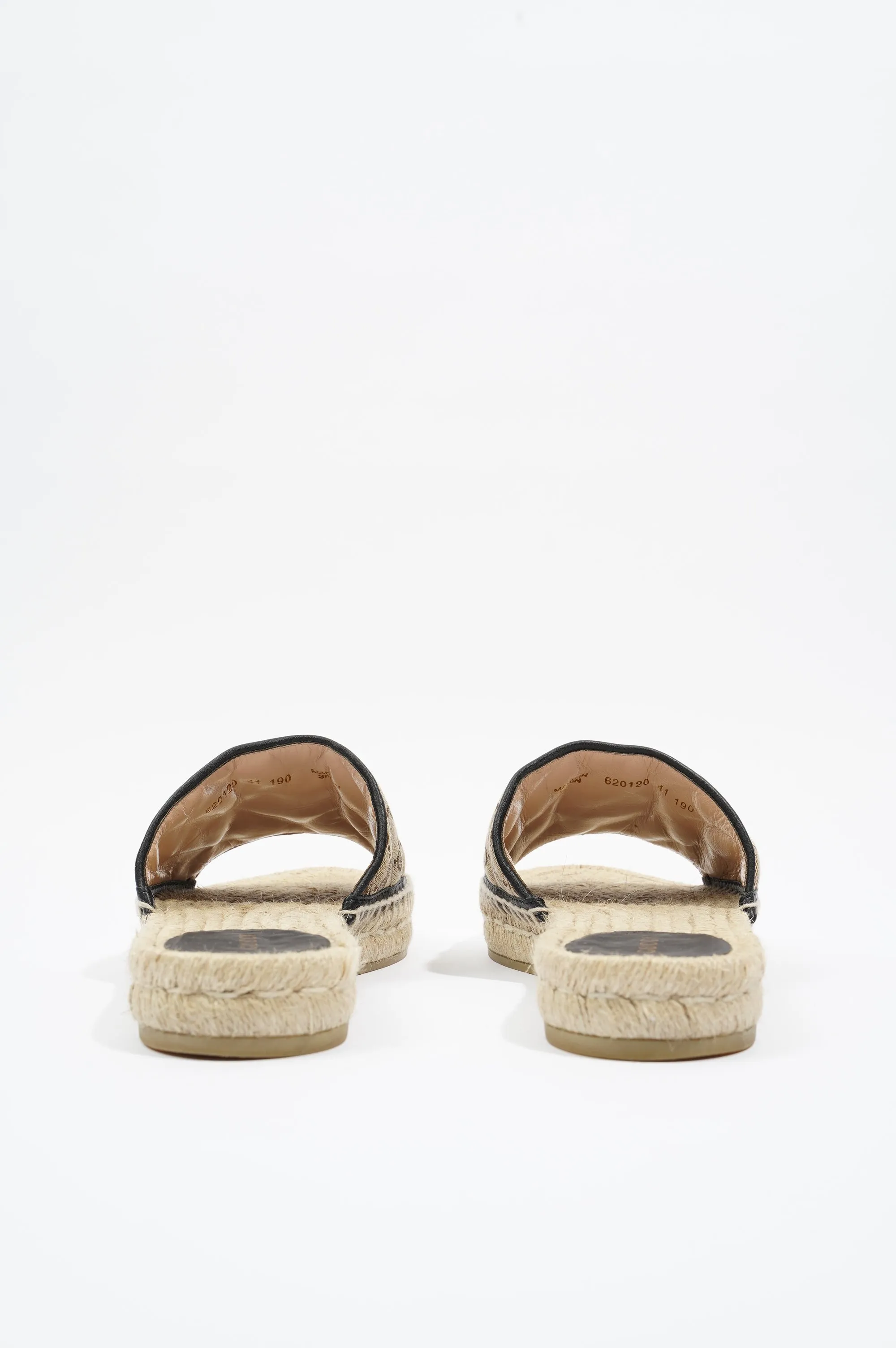 Canvas Quick resolution Gucci Espadrille Womens 41 Matelasse Supreme GG 8 / UK Sandal EU Affordable luxury