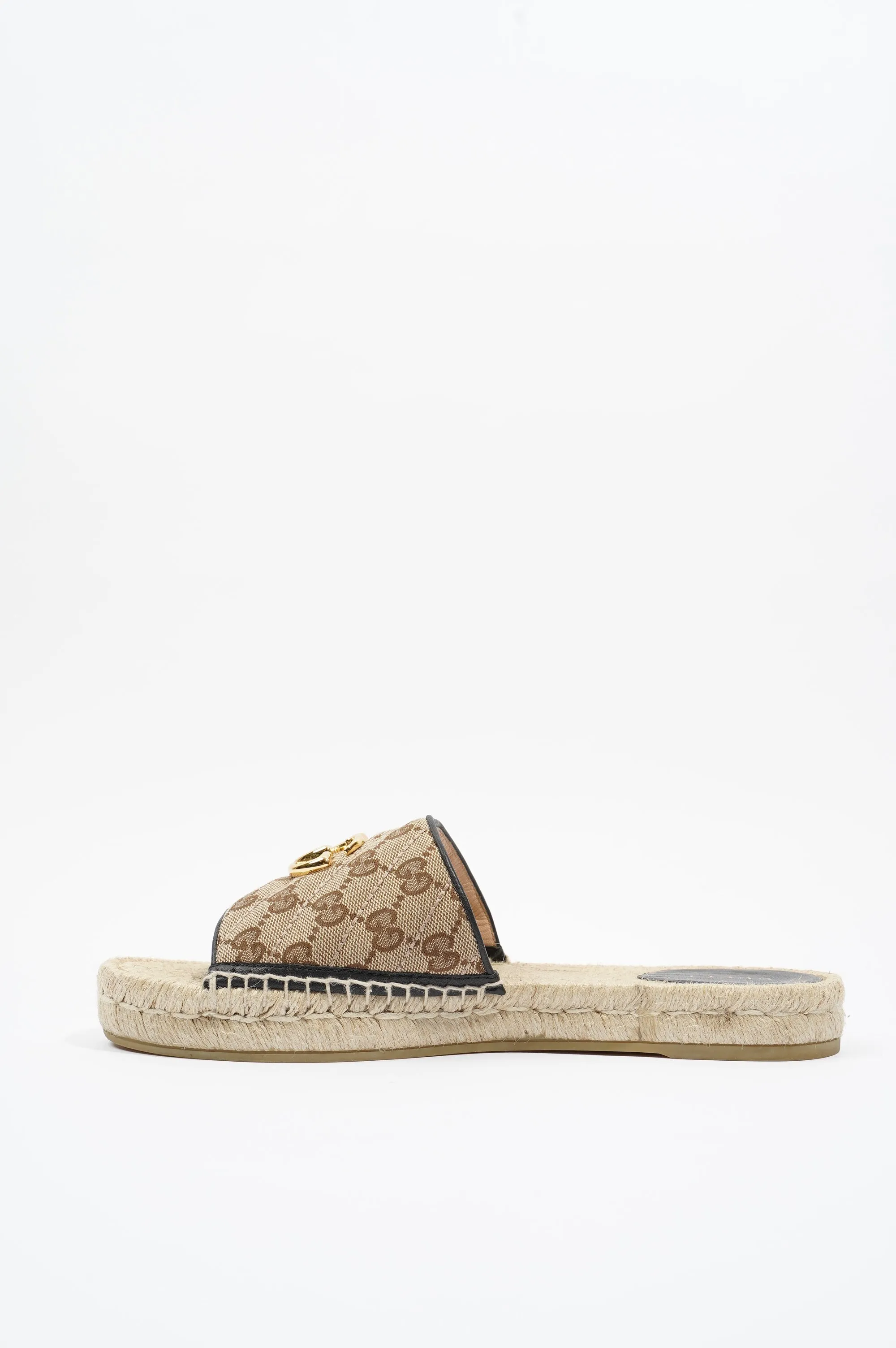 Canvas Quick resolution Gucci Espadrille Womens 41 Matelasse Supreme GG 8 / UK Sandal EU Affordable luxury