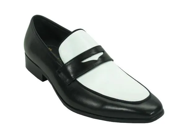 Carrucci Two Tone Penny Loafer