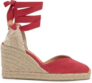 Castañer Women's Chiara 80 Mm Wedge Espadrille Sandal