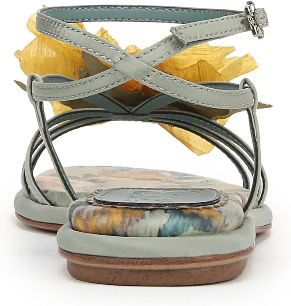 Circus NY by Sam Edelman Women's Olana Flower Flat Sandal