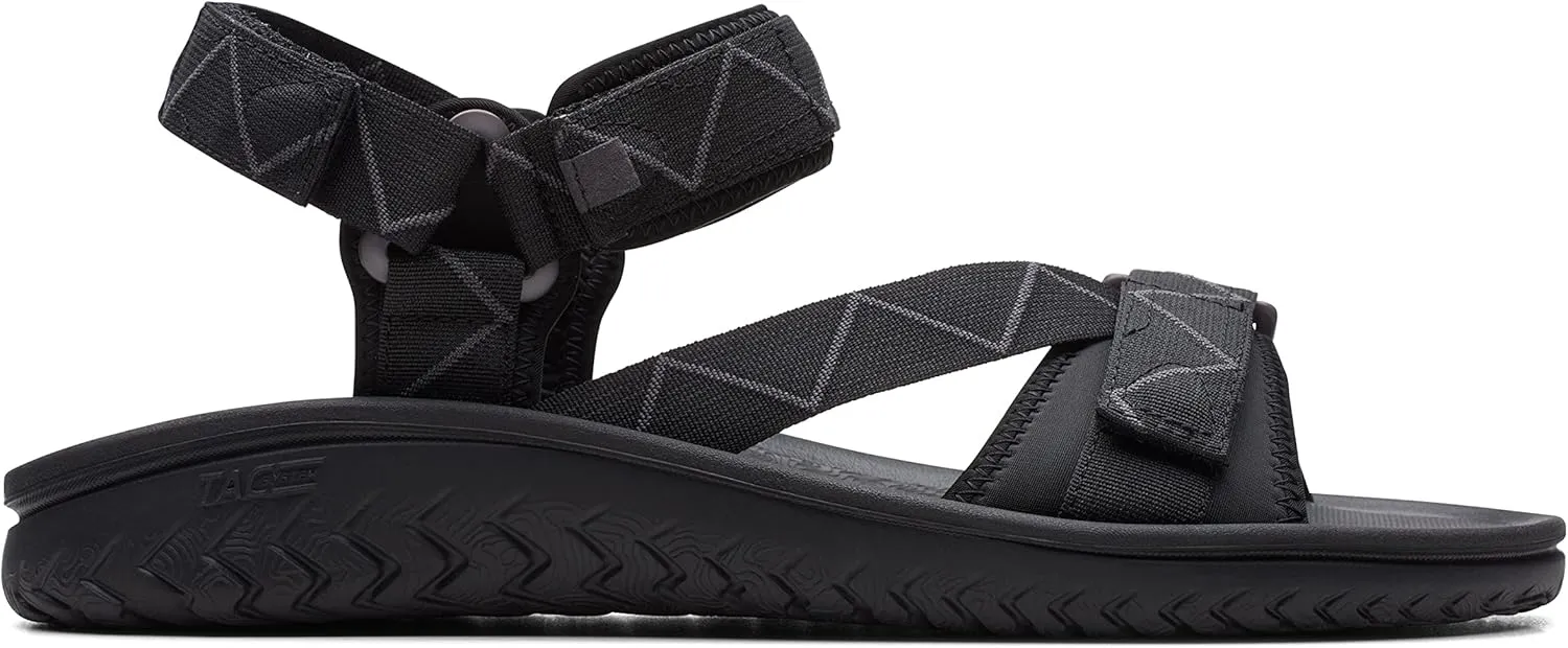 Clarks Men's Wesley Trail Flat Sandal