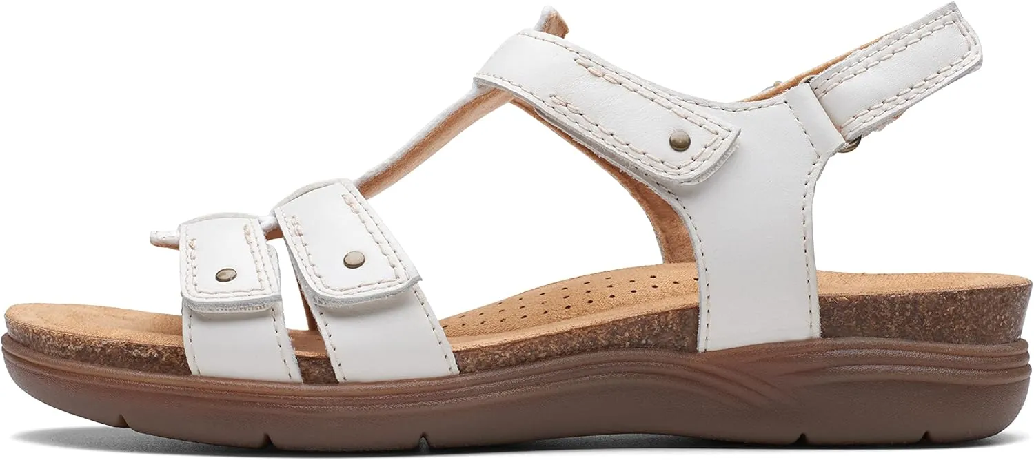 Clarks Women's April Cove Flat Sandal