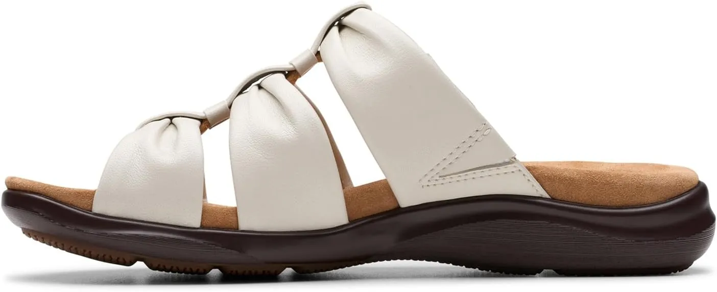 Clarks Women's Kitly Slide Flat Sandal