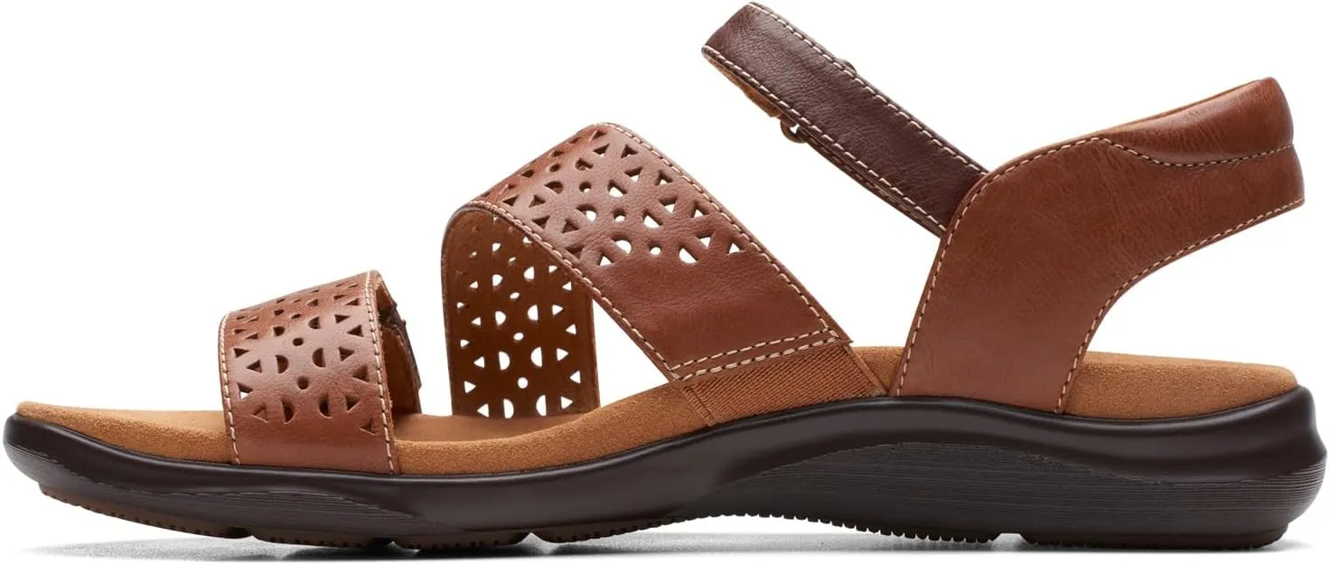 Clarks Women's Kitly Way Flat Sandal