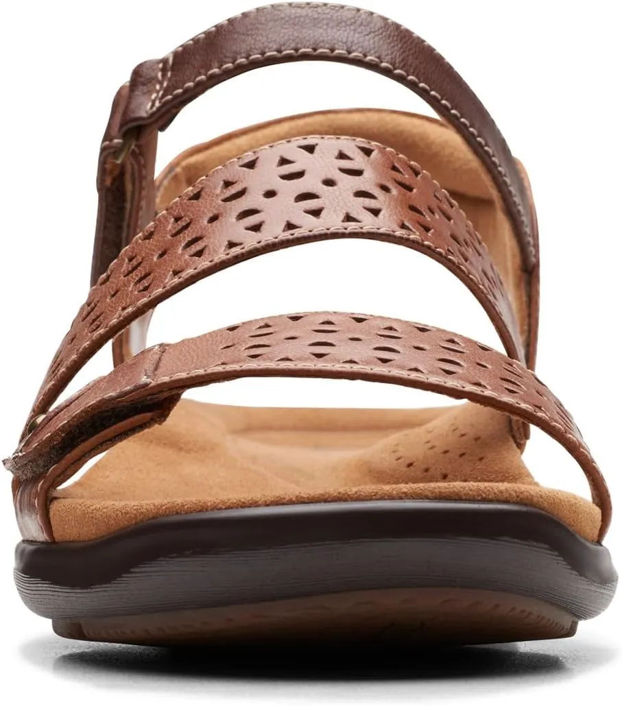 Clarks Women's Kitly Way Flat Sandal