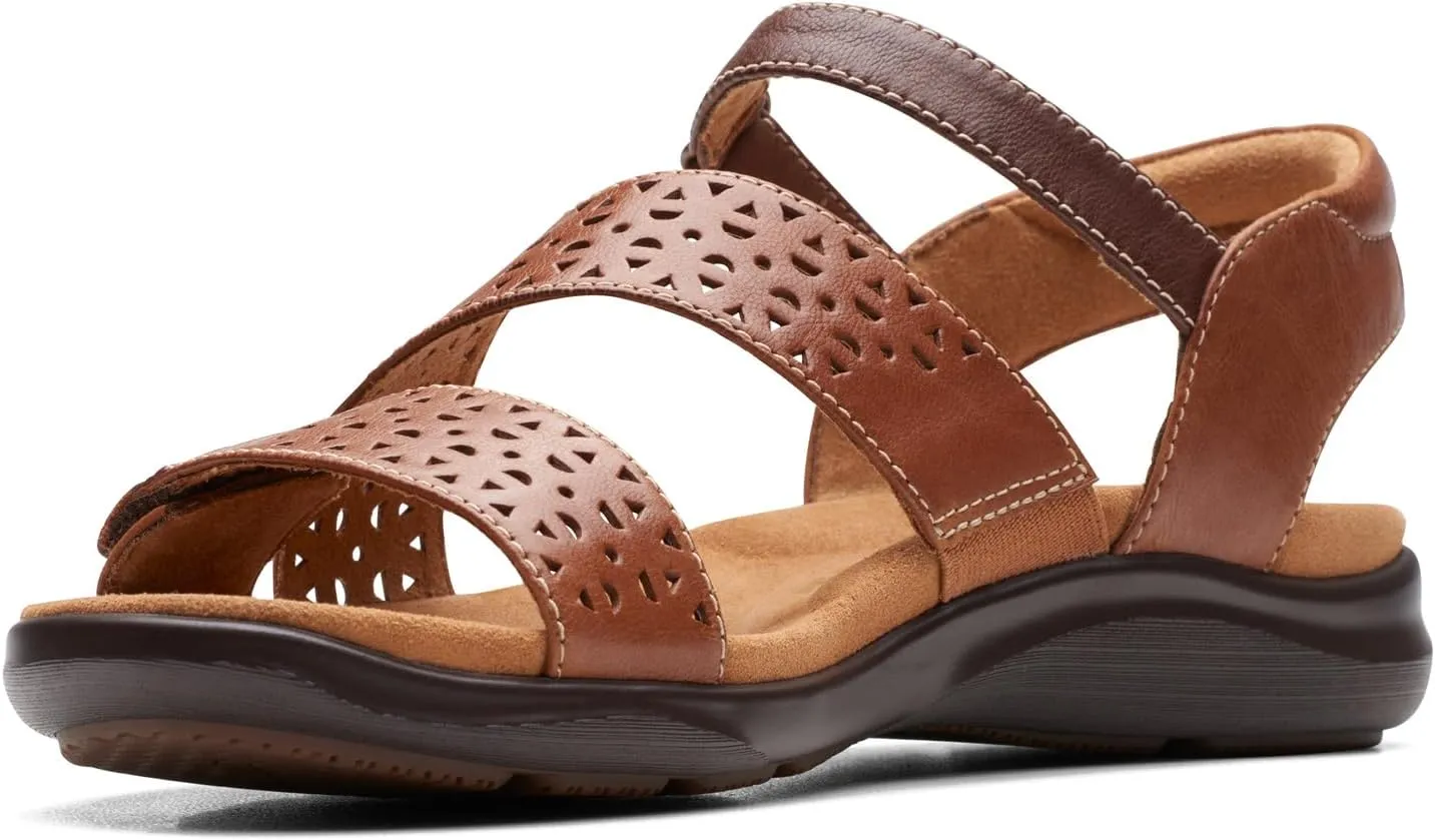Clarks Women's Kitly Way Flat Sandal