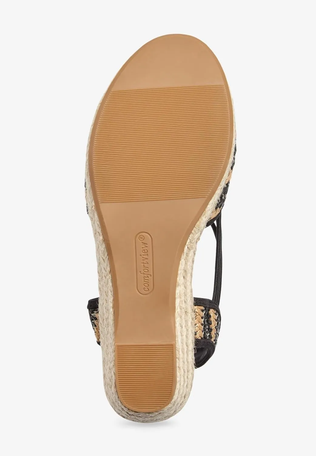 Comfortview Women's The Clea Espadrille (Wide Widths Available)