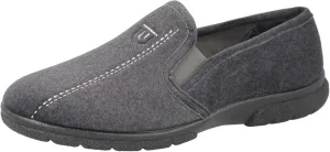 DB Shoes Men's 2V Fit Classic Loafer Shoes in Grey, Sizes 6 to 12