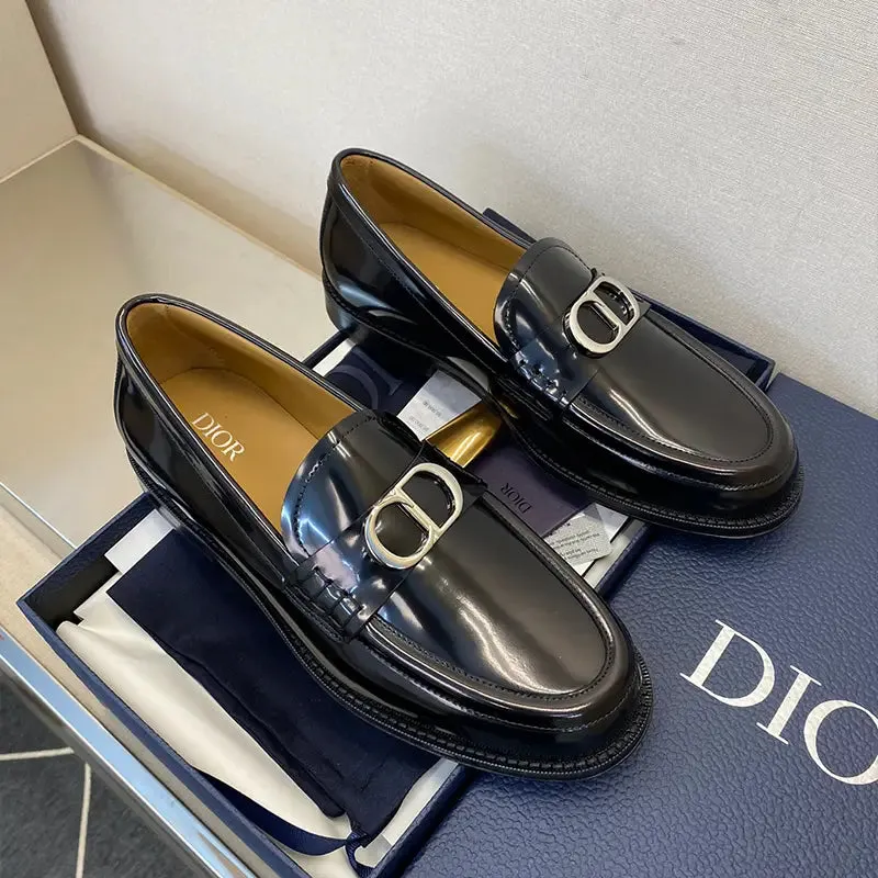 DI OR  GRANVILLE LOAFER - BLACK POLISHED