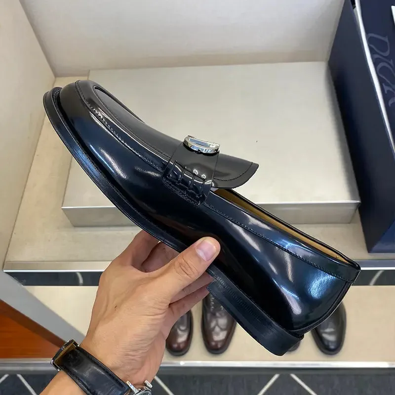 DI OR  GRANVILLE LOAFER - BLACK POLISHED