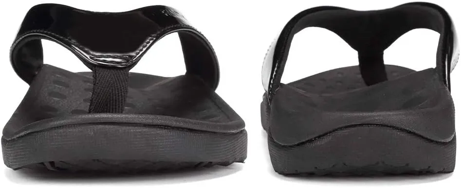 FANTURE Women Orthotic Arch Support Sandal for Comfortable Walk Thong Style Casual Flip Flops