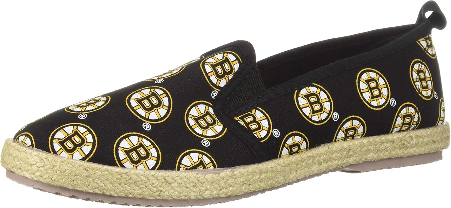 FOCO Womens Espadrille Canvas Shoe - Medium