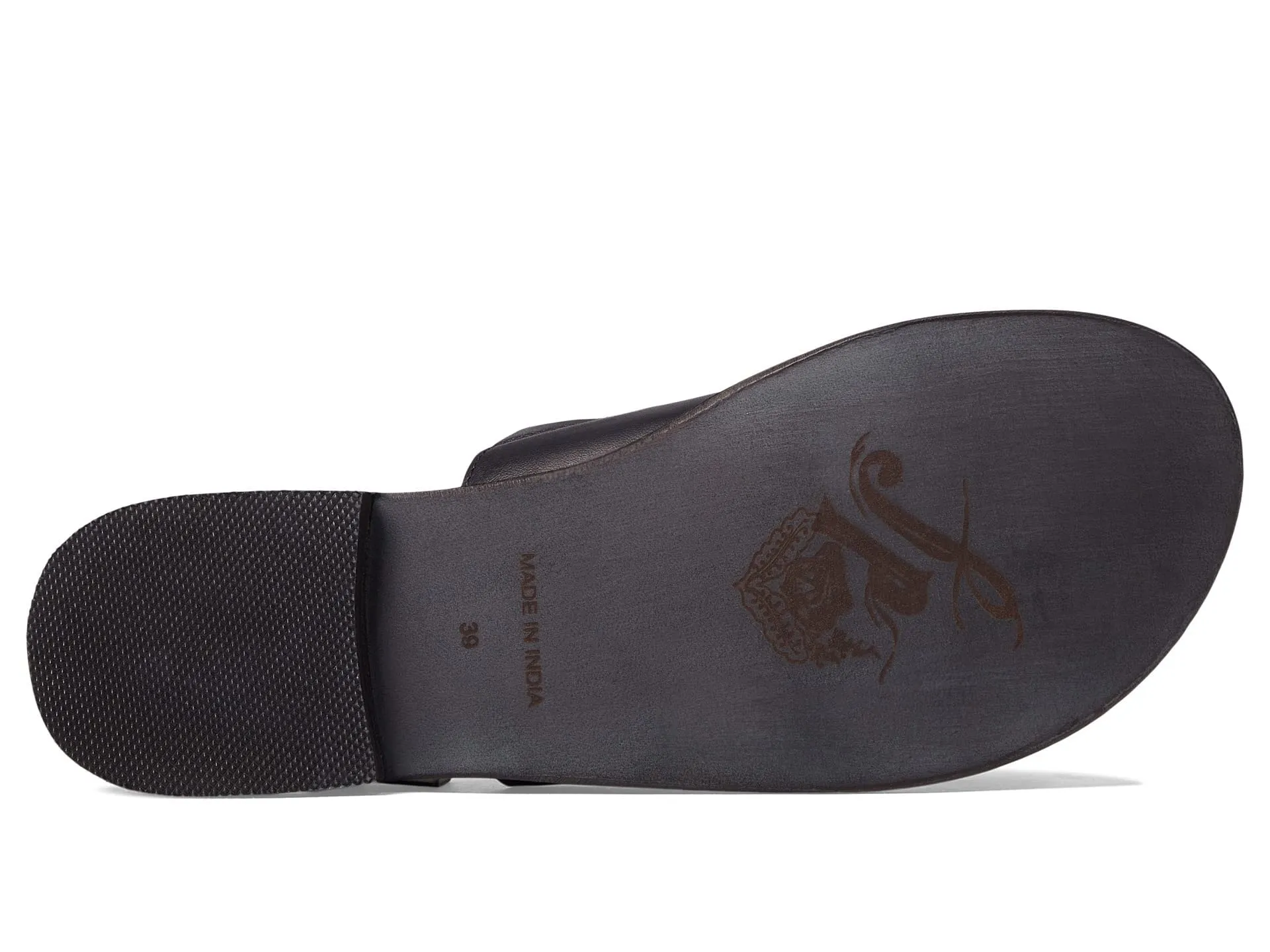 Free People Saturday Sandal for Women - Two Strap Vamp with Stacked Heel, Comfortable and Chic Sandals 8 Black